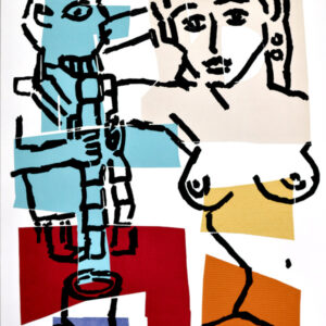 Femme à la sculpture