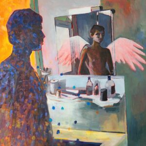 la salle de bain du peintre